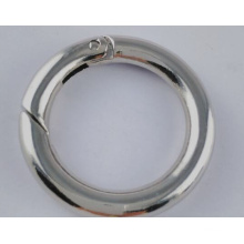 Spring Leaver Ring Clasp Jewelry and Components Round Doughnut Shaped